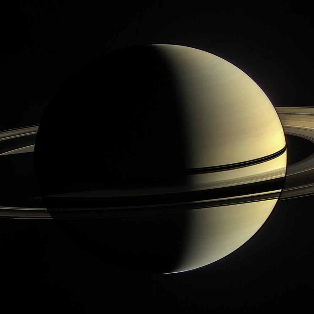 Saturn and its ring system